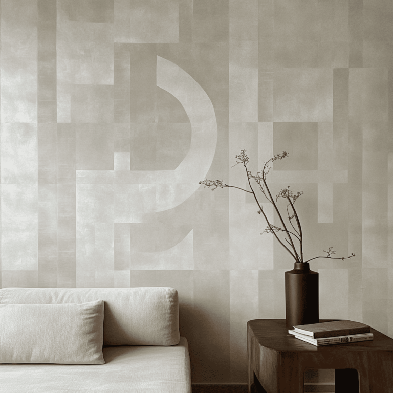papier peint salon